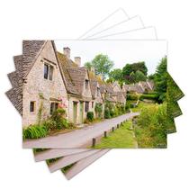 Jogo Americano com 4 peças - Casas - Cidade - Vilarejo - 2190Jo Jogo Americano com 4 peças - Casas - Cidade - Vilarejo - 2190Jo