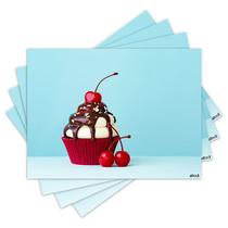 Jogo Americano com 4 peças - Cupcake - Cupcakes - 1554Jo Jogo Americano com 4 peças - Cupcake - Cupcakes - 1554Jo