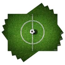 Jogo Americano com 4 peças - Futebol - Campo de Futebol - 1571Jo