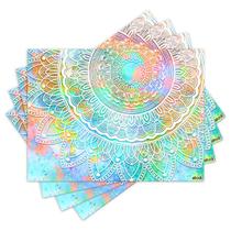 Jogo Americano com 4 peças - Mandala - 2074Jo Jogo Americano com 4 peças - Mandala - 2074Jo