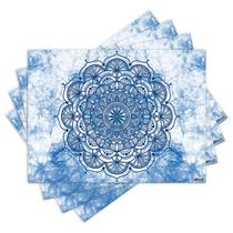 Jogo Americano com 4 peças - Mandala - 2078Jo Jogo Americano com 4 peças - Mandala - 2078Jo