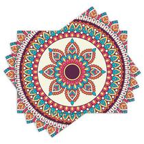 Jogo Americano com 4 peças - Mandalas - 1432Jo Jogo Americano com 4 peças - Mandalas - 1432Jo