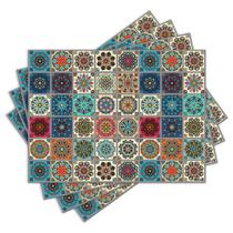 Jogo Americano com 4 peças - Mandalas - 1466Jo Jogo Americano com 4 peças - Mandalas - 1466Jo