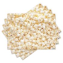 Jogo Americano com 4 peças - Pipoca - 1547Jo Jogo Americano com 4 peças - Pipoca - 1547Jo