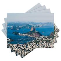 Jogo Americano com 4 peças - Rio de Janeiro - 1631Jo Jogo Americano com 4 peças - Rio de Janeiro - 1631Jo