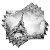 Jogo Americano com 4 peças - Torre Eiffel - Paris - França - 1497Jo