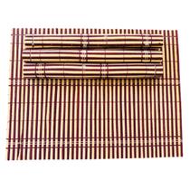 Jogo Americano de Bambu Esteira Retangular 4pçs 40x30cm