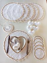 Jogo Americano de crochê