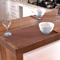 Jogo Americano De Mesa Pop 45Cm X 30Cm Kit Com 12 Unidades Taupe - Bene Casa