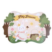 Jogo Americano de Páscoa Souplat Lugar Americano PVC Estampa