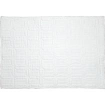 Jogo Americano de Tecido Vizapi 30X40Cm Matelassê Branco Marfim