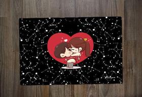 Jogo Americano Dia dos Namorados Beijos Galáxia