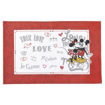 Jogo Americano Döhler Clean Mickey e Minnie Love 45x31cm