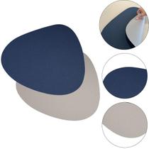 Jogo Americano Dupla Face Premium Azul/Gelo - 44cm x 37cm