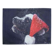 Jogo Americano Estampa Natal Cachorro Natalino 2 Peças Jogo Americano Estampa Natal Cachorro Natalino 2 Peças