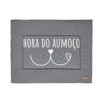 Jogo Americano Fábrica Pet Neon Laranja para Cães e Gatos