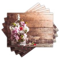 Jogo Americano - Flower com 4 peças - 379Jo