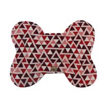 Jogo Americano Hello Pet Osso Barcelona Vermelho para Cães e Gatos