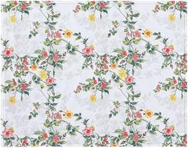 Jogo Americano Home 2Pcs Dupla Face Hanna Verde/Branco Copa & Cia