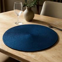 Jogo Americano Kit 4 peças Multiuso Redondo 38cm para Sousplat Mesa Posta