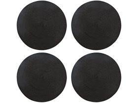 Jogo Americano Luna Preto Jogo Americano Luna Preto