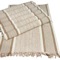 Jogo Americano mesa posta Tecido Tear 7 Peças Retangular Jogo Americano mesa posta Tecido Tear 7 Peças Retangular