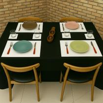 Jogo Americano Mesa Refeição Cozinha Tecido Lavável Resistente Estampado Kit Conjunto Peças Decoração Jogo Americano Mesa Refeição Cozinha Tecido Lavável Resistente Estampado Kit Conjunto Peças Decoração