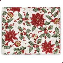 Jogo Americano Natalino Dohler Celebra Natal 6 Peças 45 x 35 cm Toalha Vermelha Verde Branca Brilho Jogo Americano Natalino Dohler Celebra Natal 6 Peças 45 x 35 cm Toalha Vermelha Verde Branca Brilho