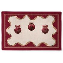 Jogo Americano Natalino Natal Radiante 48X30,5Cm 2Und 535057 Jogo Americano Natalino Natal Radiante 48X30,5Cm 2Und 535057