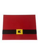 Jogo Americano Natalino Noel Vermelho 40x30cm - Florarte Vol. 8