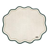 Jogo Americano Natalino Toque De Luz Verde 001 44,5x38,5cm 1Un Jogo Americano Natalino Toque De Luz Verde 001 44,5x38,5cm 1Un