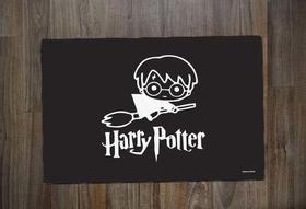 Jogo Americano Neoprene Geek Vassoura Harry Potter