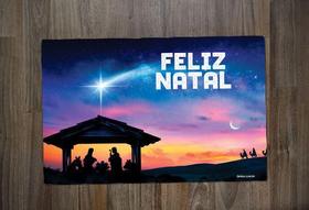 Jogo Americano Neoprene Nascimento Jesus Natal - Deluzz