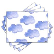 Jogo Americano - Nuvens com 4 peças - 1125Jo Jogo Americano - Nuvens com 4 peças - 1125Jo