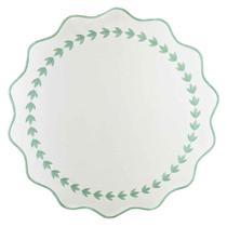 Jogo Americano Nylon Off C/ Bordado Verde Claro Jogo Americano Nylon Off C/ Bordado Verde Claro