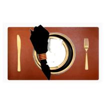 Jogo americano para mesa de jantar 40 unidades + apoio copo Jogo americano para mesa de jantar 40 unidades + apoio copo