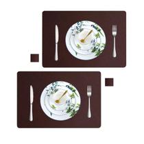 Jogo Americano Para Mesa De Jantar 50 Unidades + Apoio Copo