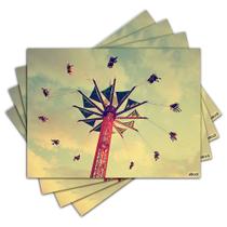 Jogo Americano - Parque Vintage com 4 peças - 344Jo