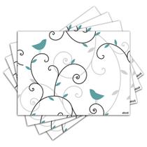 Jogo Americano - Passarinhos com 4 peças - 056Jo