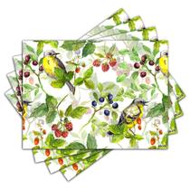 Jogo Americano - Passarinhos com 4 peças - 879Jo