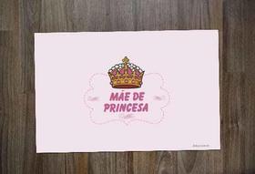Jogo Americano Presente Dia das Mães Mãe de Princesa Jogo Americano Presente Dia das Mães Mãe de Princesa