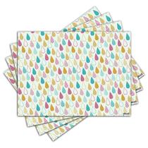Jogo Americano - Rain Drops com 4 peças - 296Jo