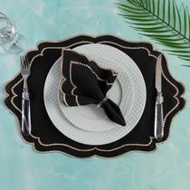 Jogo Americano Realeza Souplast Guardanapo Bordado Vários Modelos