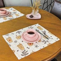 Jogo Americano Retangular 2 Peças Estampado 35x45cm Lepper Jogo Americano Retangular 2 Peças Estampado 35x45cm Lepper