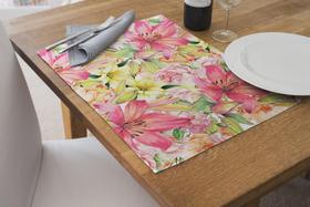 Jogo Americano Retangular 4 Lugares - Mesa Posta G00003