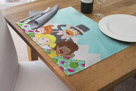 Jogo Americano Retangular 4 Lugares - Mesa Posta G00020