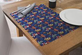 Jogo Americano Retangular 4 Lugares - Mesa Posta G00022