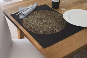 Jogo Americano Retangular 4 Lugares - Mesa Posta G00036