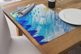 Jogo Americano Retangular 4 Lugares - Mesa Posta G00059