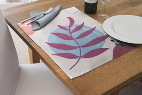 Jogo Americano Retangular 4 Lugares - Mesa Posta G00064